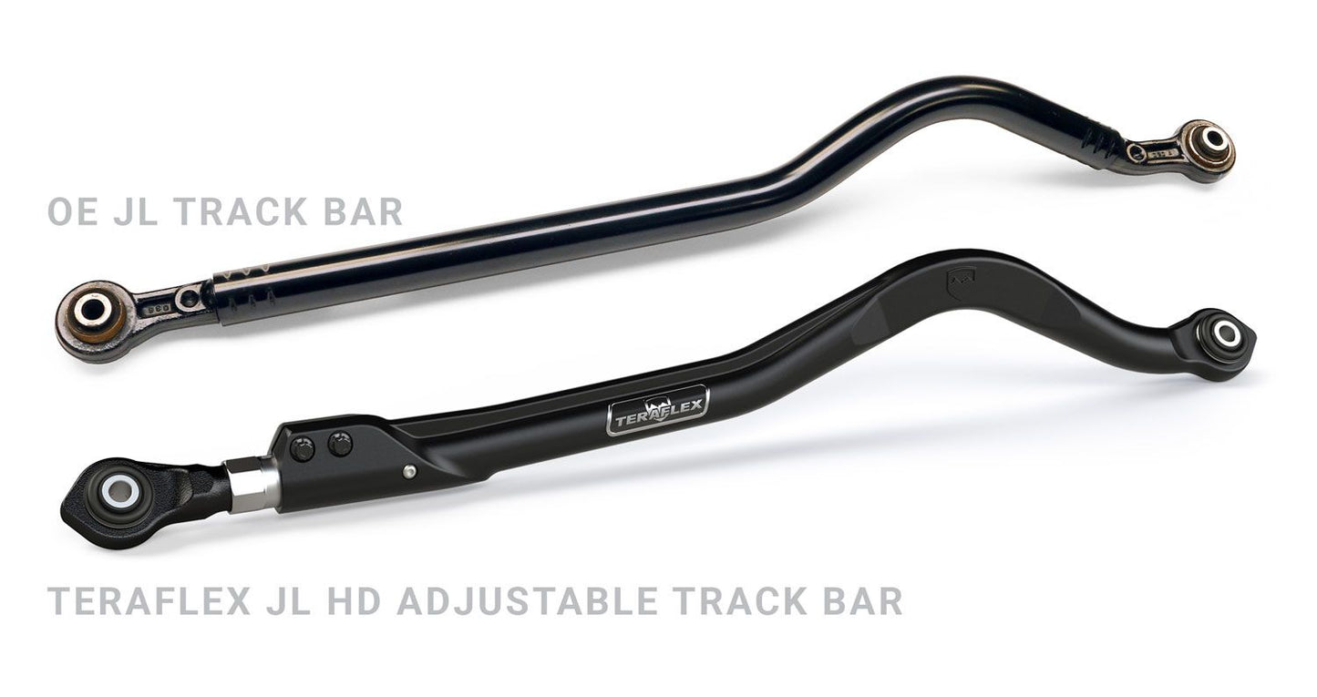 TeraFlex JL / JT: HD Forged Adjustable Track Bar – Front (0–6” Lift)