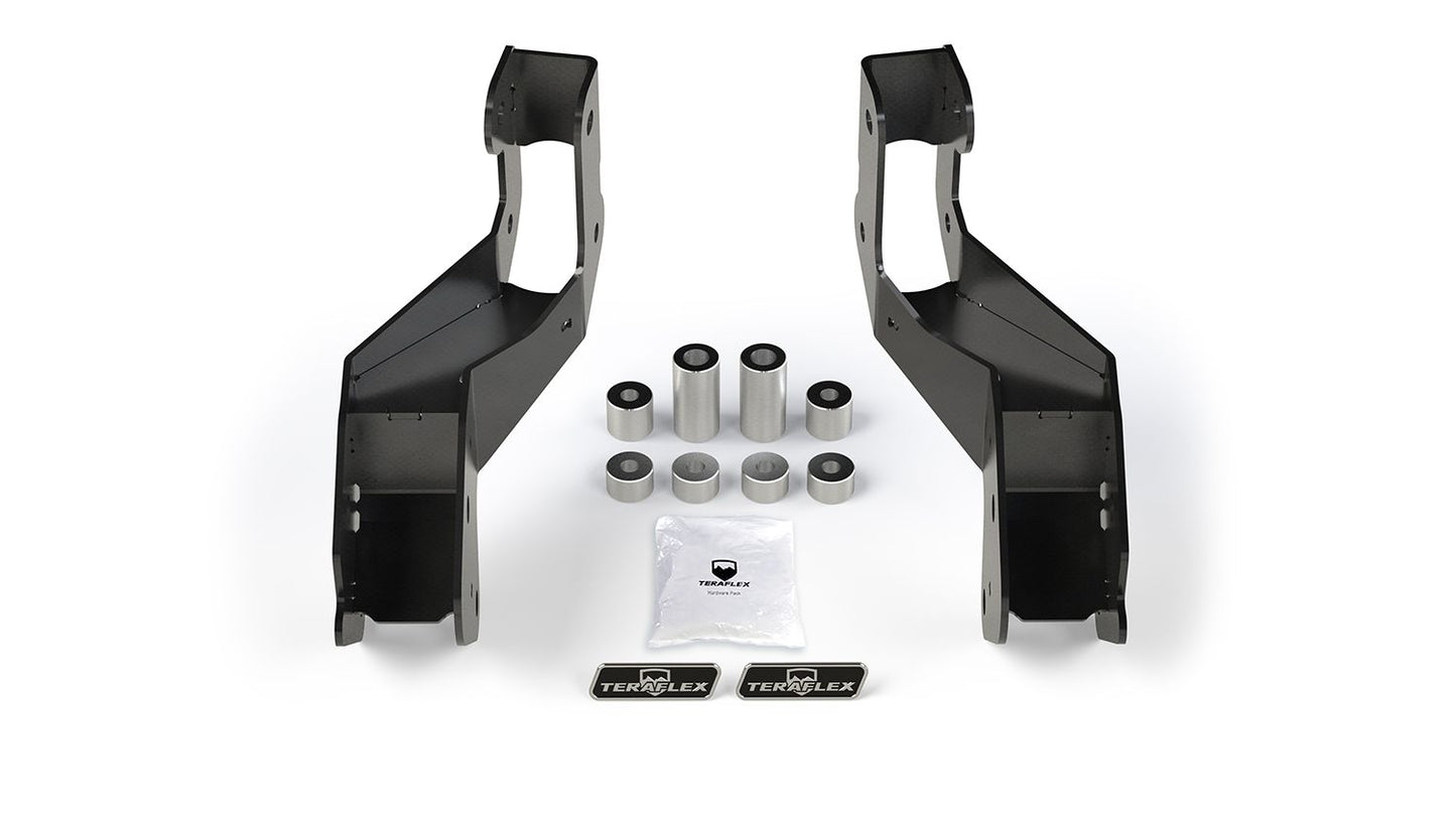 TeraFlex JL / JT: Sport Frame Bracket Kit – Front Control Arms (2.5-4.5" / 3.5-4.5")