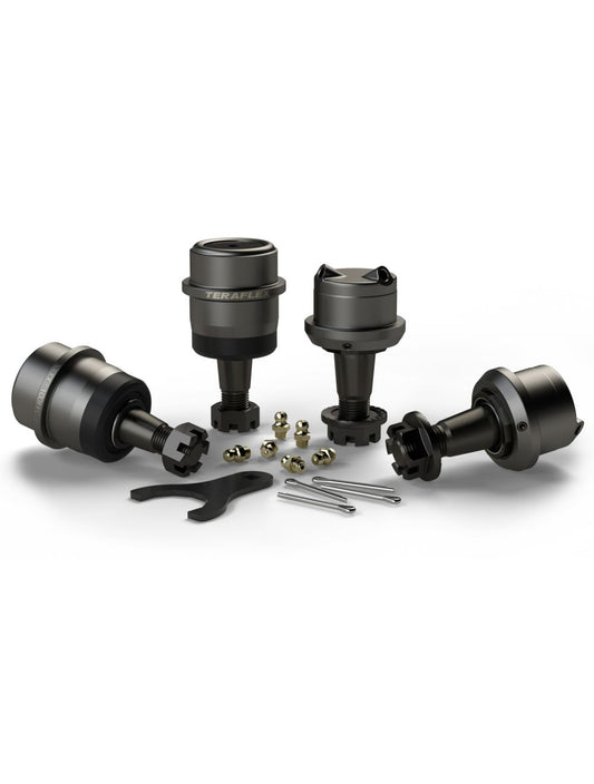 TeraFlex JK: Dana 30/44 HD Ball Joint Kit w/out Knurl – Upper & Lower – Set of 4